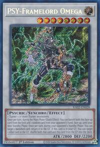 PSY-Framelord Omega (Secret Rare) #RA02-EN028