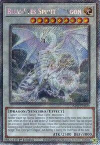 Blue-Eyes Spirit Dragon (Platinum Secret Rare) #RA02-EN030
