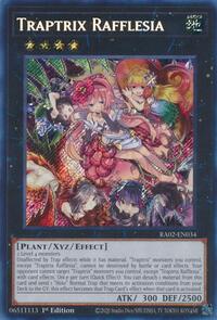 Traptrix Rafflesia (Secret Rare) #RA02-EN034