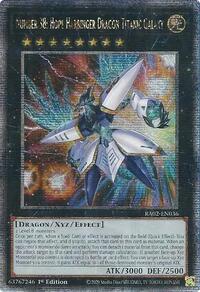 Number 38: Hope Harbinger Dragon Titanic Galaxy (Quarter Century Secret Rare) #RA02-EN036