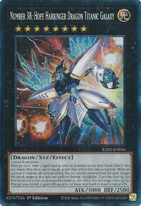 Number 38: Hope Harbinger Dragon Titanic Galaxy (PCR) #RA02-EN036