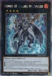 Number 60: Dugares the Timeless (Platinum Secret Rare) #RA02-EN037