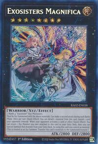 Exosisters Magnifica (Secret Rare) #RA02-EN038