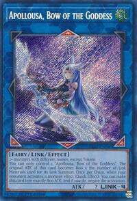 Apollousa, Bow of the Goddess (Alternate Art) (Secret Rare) #RA02-EN040