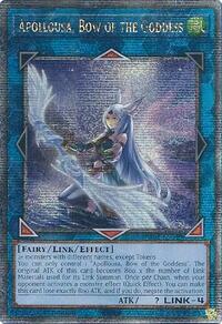 Apollousa, Bow of the Goddess (Alternate Art) (Quarter Century Secret Rare) #RA02-EN040