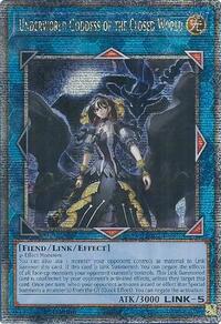 Underworld Goddess of the Closed World (Quarter Century Secret Rare) #RA02-EN045