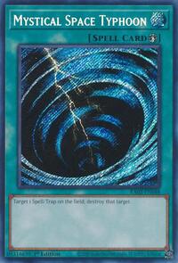 Mystical Space Typhoon (Secret Rare) #RA02-EN048