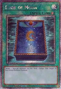 Book of Moon (Platinum Secret Rare) #RA02-EN050