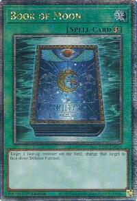 Book of Moon (Quarter Century Secret Rare) #RA02-EN050
