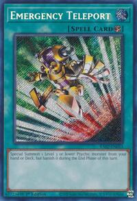 Emergency Teleport (Secret Rare) #RA02-EN053