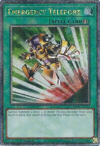 Emergency Teleport (Quarter Century Secret Rare) #RA02-EN053