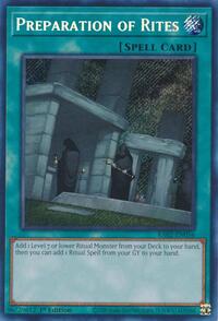Preparation of Rites (Secret Rare) #RA02-EN056