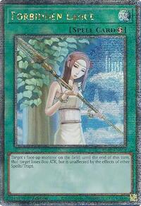 Forbidden Lance (Quarter Century Secret Rare) #RA02-EN058