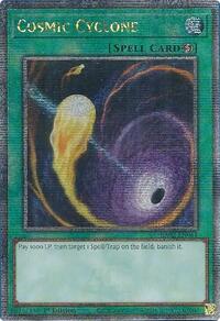 Cosmic Cyclone (Quarter Century Secret Rare) #RA02-EN061
