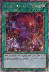 Abomination's Prison (Platinum Secret Rare) #RA02-EN064