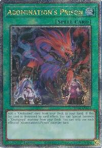 Abomination's Prison (Quarter Century Secret Rare) #RA02-EN064