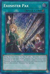 Exosister Pax (Secret Rare) #RA02-EN066