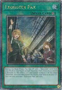 Exosister Pax (Quarter Century Secret Rare) #RA02-EN066