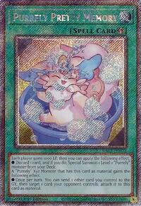 Purrely Pretty Memory (Platinum Secret Rare) #RA02-EN072