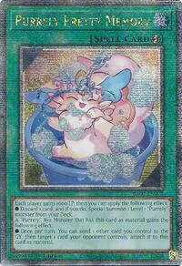 Purrely Pretty Memory (Quarter Century Secret Rare) #RA02-EN072