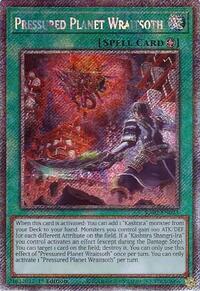 Pressured Planet Wraitsoth (Platinum Secret Rare) #RA02-EN073