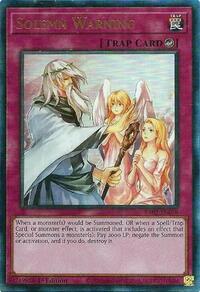 Solemn Warning (PUR) #RA02-EN078