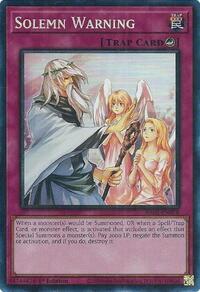 Solemn Warning (PCR) #RA02-EN078