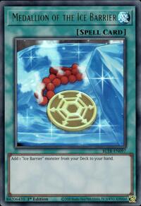 Medallion of the Ice Barrier #BLTR-EN097