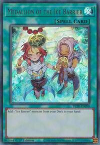 Medallion of the Ice Barrier (Alternate Art) #BLTR-EN098