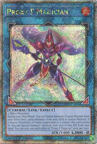 Proxy F Magician (Quarter Century Secret Rare) #BLTR-EN094