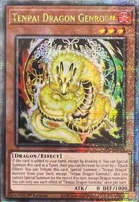 Tenpai Dragon Genroku (Quarter Century Secret Rare) #INFO-EN019