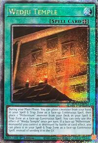 Wedju Temple (Quarter Century Secret Rare) #INFO-EN054