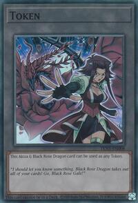 Token: Akiza & Black Rose Dragon #TKN5-EN008