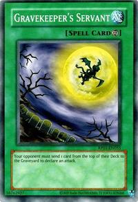 Gravekeeper's Servant #RP01-EN055