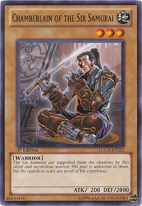 Chamberlain of the Six Samurai #LCGX-EN222