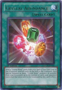Crystal Abundance #LCGX-EN166