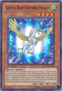 Crystal Beast Sapphire Pegasus #LCGX-EN161