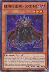 Destiny HERO - Doom Lord #LCGX-EN122