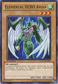 Elemental HERO Avian #LCGX-EN001