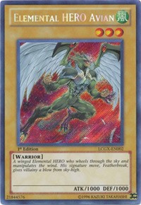 Elemental HERO Avian (Alternate Art) #LCGX-EN002