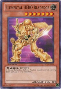 Elemental HERO Bladedge #LCGX-EN013