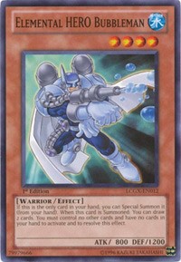 Elemental HERO Bubbleman #LCGX-EN012