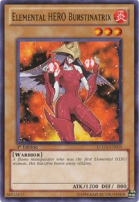 Elemental HERO Burstinatrix #LCGX-EN003