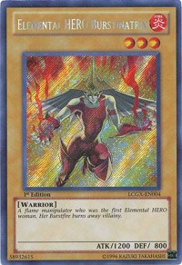 Elemental HERO Burstinatrix (Alternate Art) #LCGX-EN004