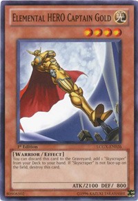 Elemental HERO Captain Gold #LCGX-EN026