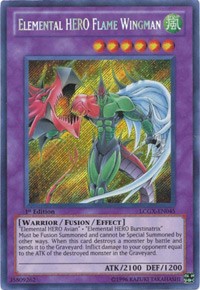 Elemental HERO Flame Wingman #LCGX-EN045