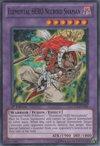 Elemental HERO Necroid Shaman #LCGX-EN056