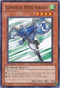 Elemental HERO Stratos #LCGX-EN024