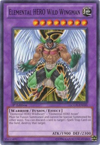 Elemental HERO Wild Wingman #LCGX-EN055