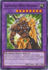 Elemental HERO Wildedge #LCGX-EN049